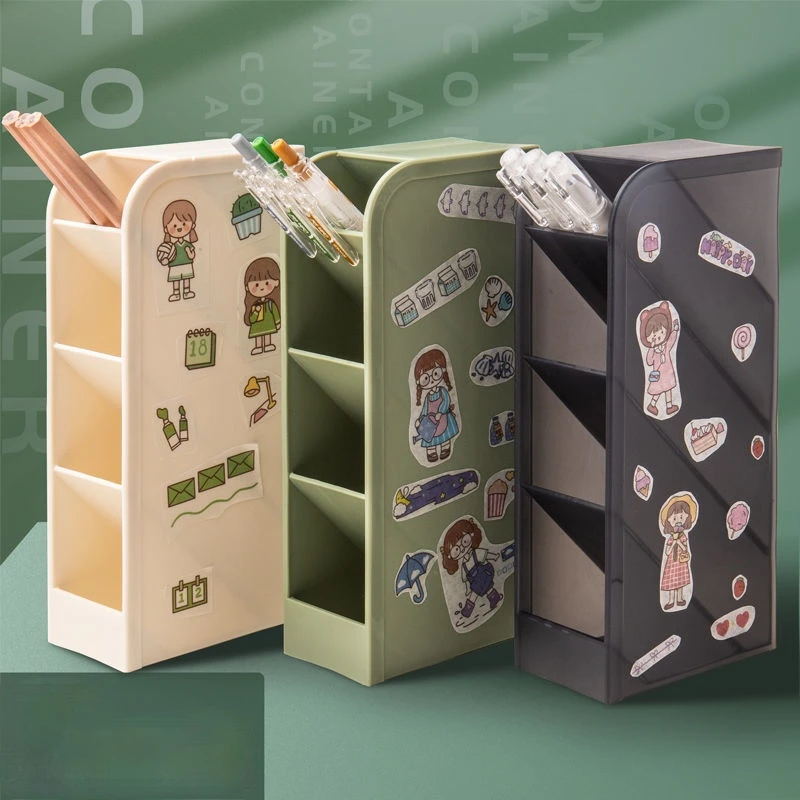 Creative Fashion Oblique Pen Holder Wheat Stalk Korean Style Multi-function Desktop Storage Box Office Stationery Kawaii Pen Cup
Creative Fashion Oblique Pen Holder Wheat Stalk Korean Style Multi-function Desktop Storage Box Office Stationery Kawaii Pen Cup