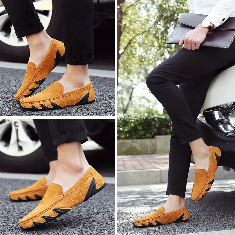 Men's Loafers Slip On Driving Shoes Casual Penny Loafers Moccasins Shoes Luxury Leather Man Flats Lofer Mocassin Home Grey
Men's Loafers Slip On Driving Shoes Casual Penny Loafers Moccasins Shoes Luxury Leather Man Flats Lofer Mocassin Home Grey