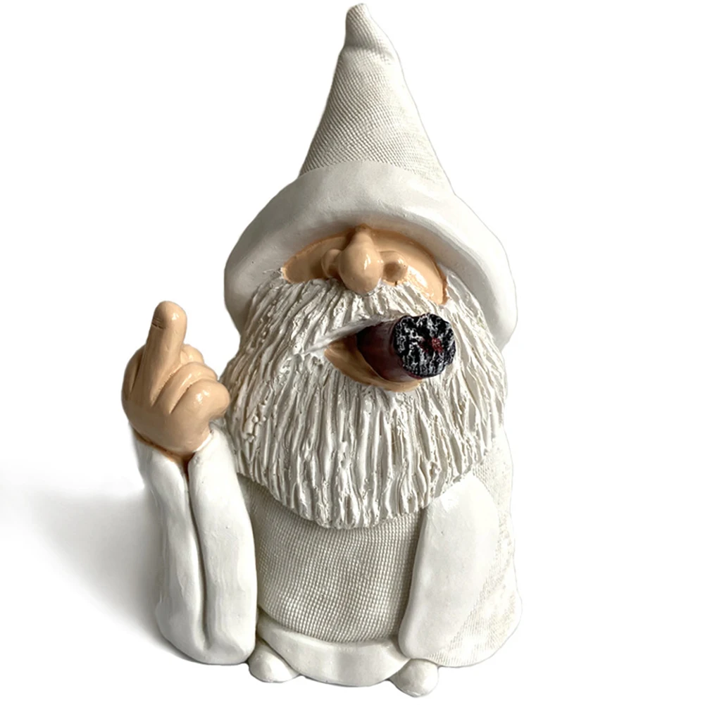 mini Smoking Dwarf Garden Sculpture Ornaments Scornful Wizard Gnome Statue Indoor Outdoor Figurine for Home Yard Decoration
mini Smoking Dwarf Garden Sculpture Ornaments Scornful Wizard Gnome Statue Indoor Outdoor Figurine for Home Yard Decoration