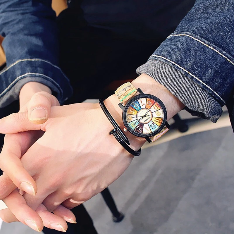 Fashion Creative Ladies Watch Retro Harajuku Quartz Watch Ladies Fashion Leather Strap Casual
Fashion Creative Ladies Watch Retro Harajuku Quartz Watch Ladies Fashion Leather Strap Casual