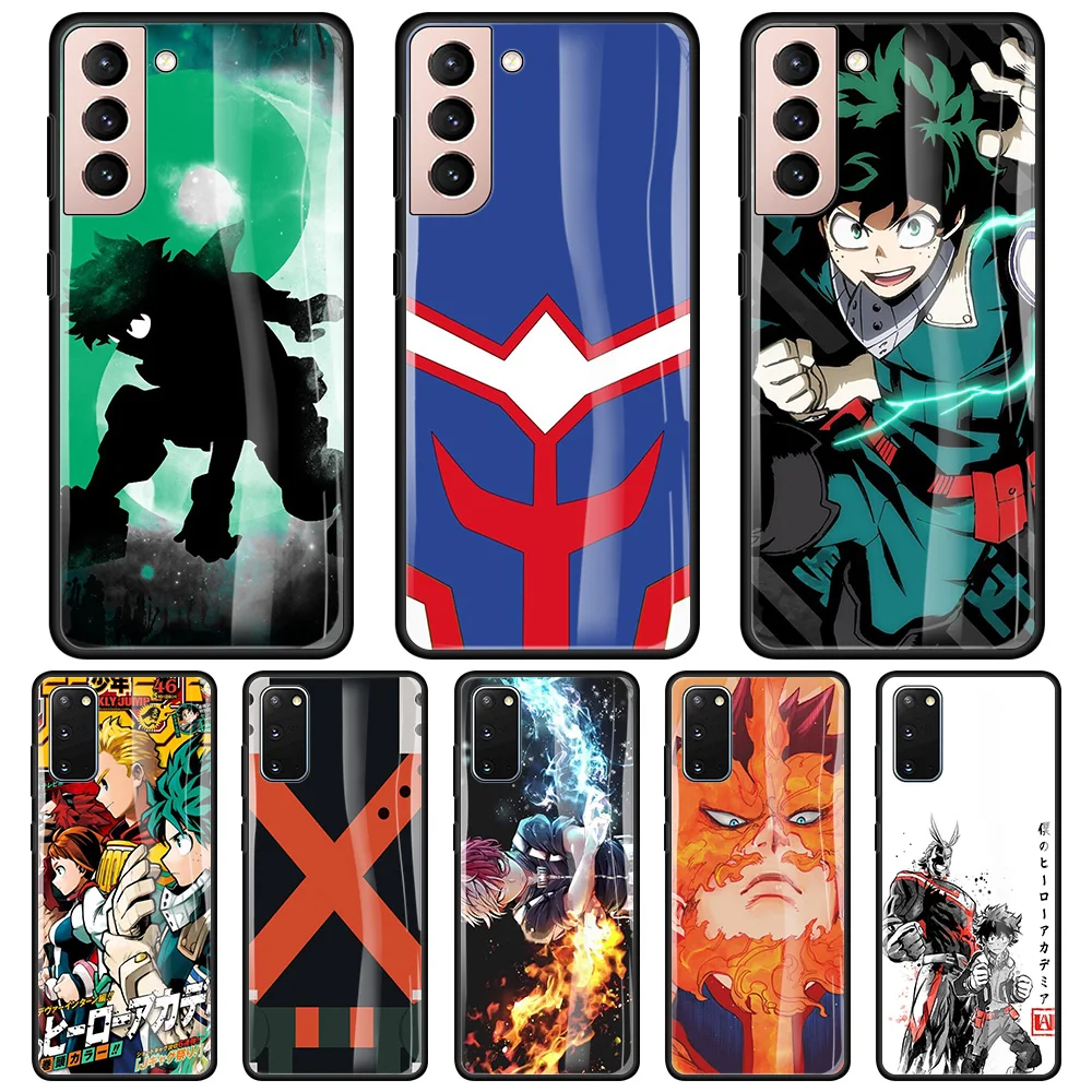 My Hero Bakugou MHA Phone Case for Samsung S21 Ultra Cover for Galaxy S20 FE S10 S9 Plus S10e Fundas Glass Shell
My Hero Bakugou MHA Phone Case for Samsung S21 Ultra Cover for Galaxy S20 FE S10 S9 Plus S10e Fundas Glass Shell