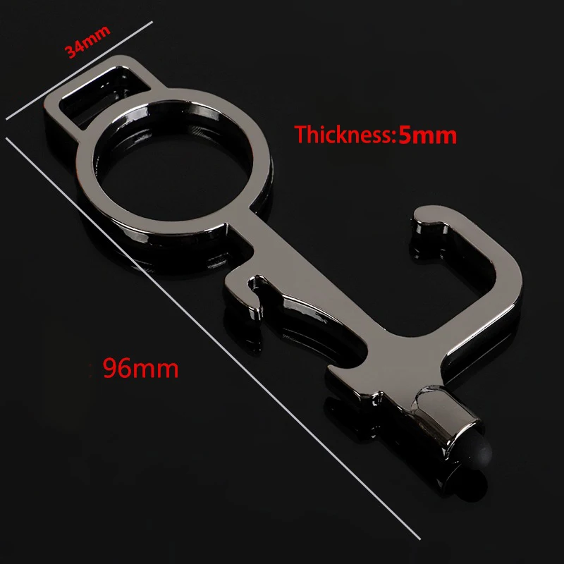 Anti Contact Door Opener No Touch Key Door Opener Key Chain Non-contact Door Handle Elevator Artifact Keychain Dropship
Anti Contact Door Opener No Touch Key Door Opener Key Chain Non-contact Door Handle Elevator Artifact Keychain Dropship
