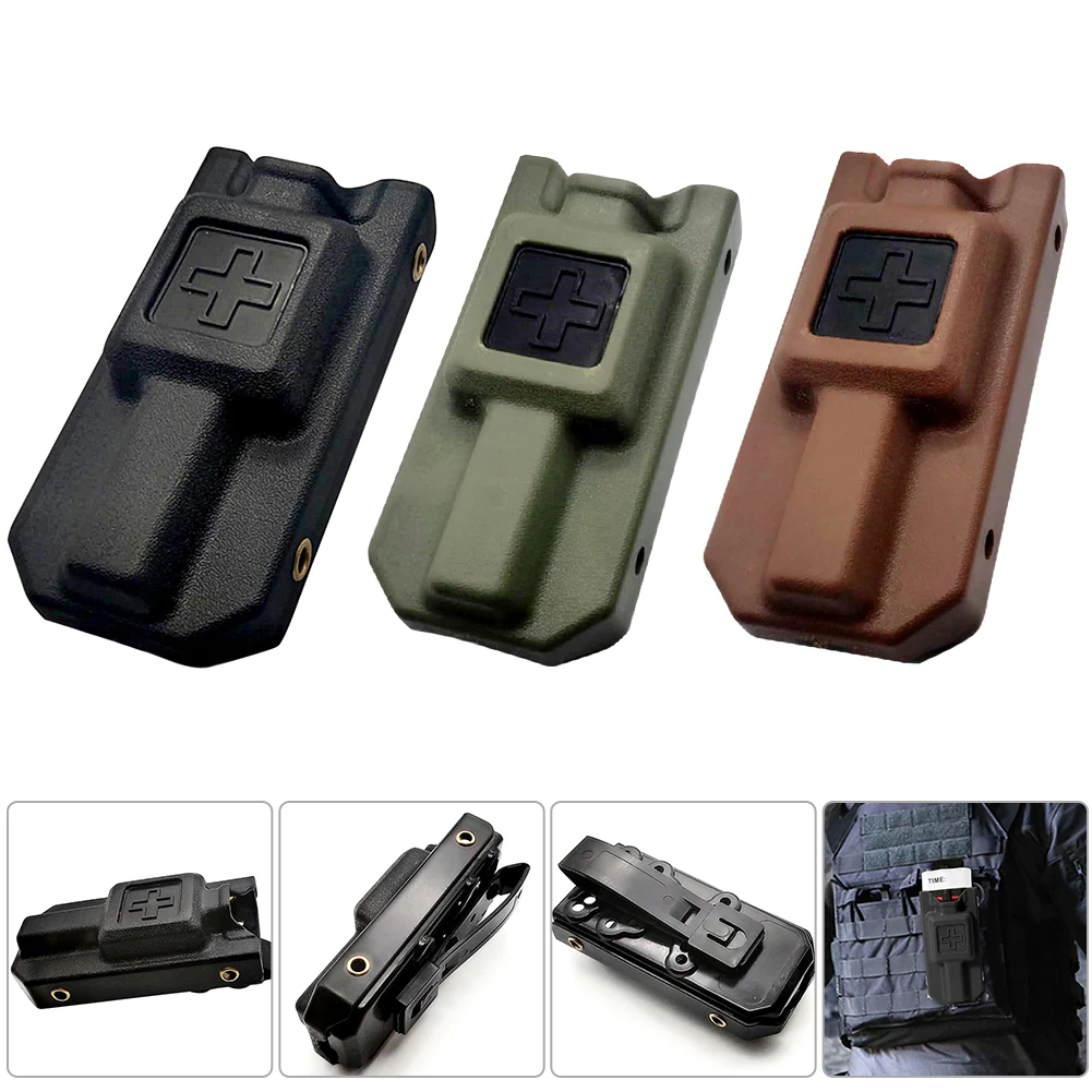Outdoor Molle Tourniquet Carrier Pouch Hunting Application Tourniquet Storage Bag Box Holder Case Tactical Quick Pull Box
Outdoor Molle Tourniquet Carrier Pouch Hunting Application Tourniquet Storage Bag Box Holder Case Tactical Quick Pull Box