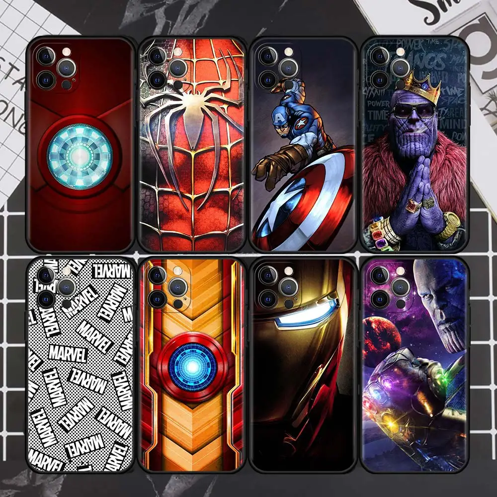 Marvel Ironman Heroes Logo Case For Apple iPhone 11 12 13 Pro Max 7 8 XR X 6 6S Plus XS 5 5S SE 2020 Soft Phone Funda
Marvel Ironman Heroes Logo Case For Apple iPhone 11 12 13 Pro Max 7 8 XR X 6 6S Plus XS 5 5S SE 2020 Soft Phone Funda