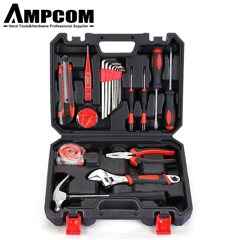 AMPCOM Домашний набор инструментов для домашнего ремонта Набор инструментов для дома с отвертки плоскогубцы молоток общего назначения ножево...
AMPCOM Домашний набор инструментов для домашнего ремонта Набор инструментов для дома с отвертки плоскогубцы молоток общего назначения ножево...