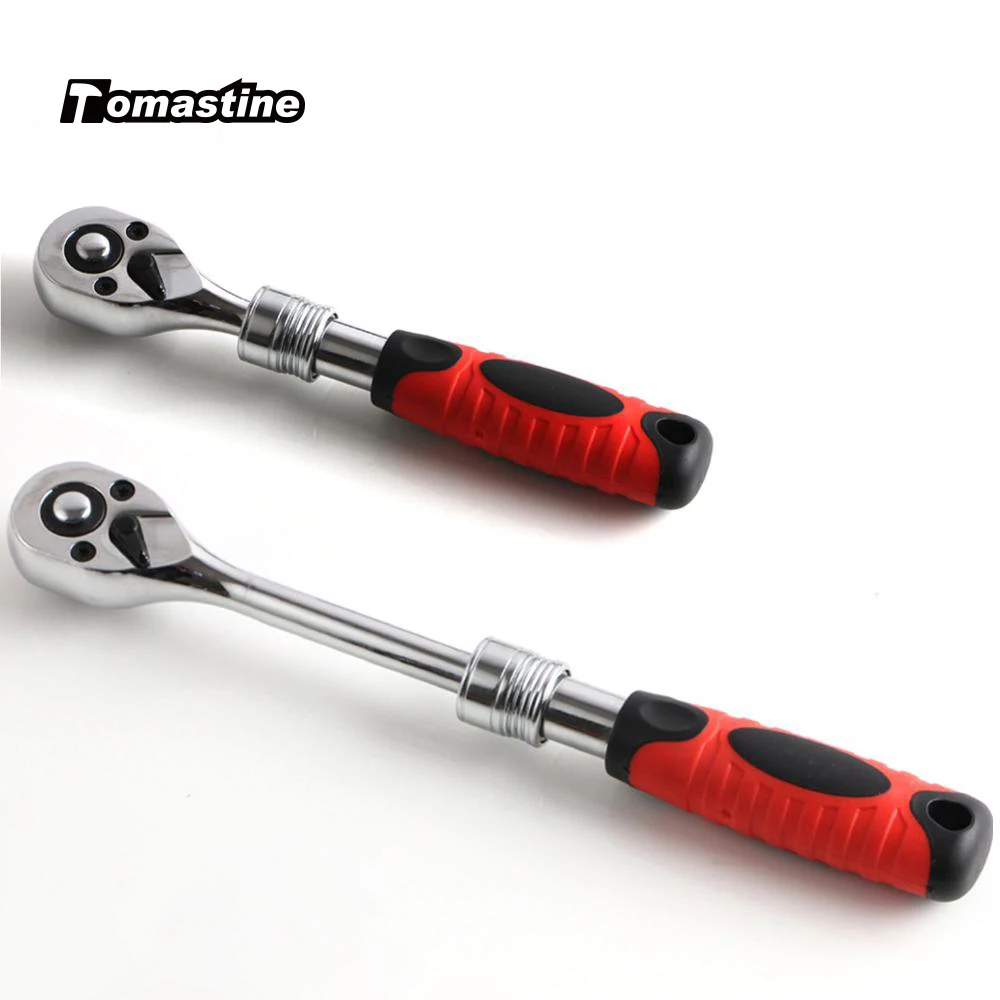 1/4 "3/8" 1/2 "72 зубчатые телескопические Торцевые гаечные ключи