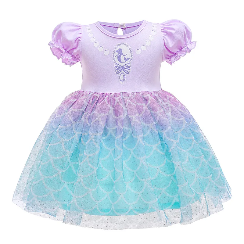 Summer Infant Baby Girls Princess Party Tutu Elsa Dress Snow Queen 2 Elsa Mermaid Casual Dresses Children Fashion Baby Clothing
Summer Infant Baby Girls Princess Party Tutu Elsa Dress Snow Queen 2 Elsa Mermaid Casual Dresses Children Fashion Baby Clothing