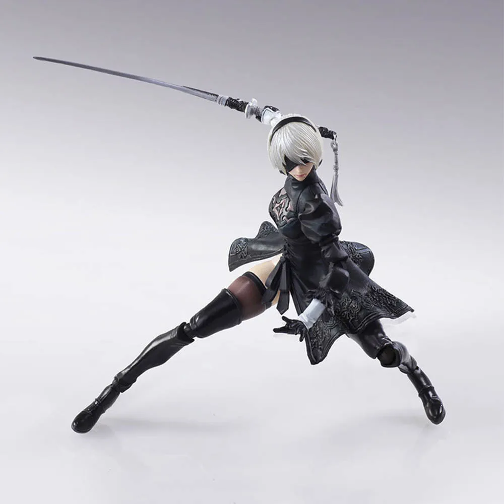 Фигурка аниме NieR Automata 2B Боевая фигурка солдатиков масштаб 1/12, ПВХ игрушки, коллекционная кукла, аниме мультяшная модель в подарок
Фигурка аниме NieR Automata 2B Боевая фигурка солдатиков масштаб 1/12, ПВХ игрушки, коллекционная кукла, аниме мультяшная модель в подарок