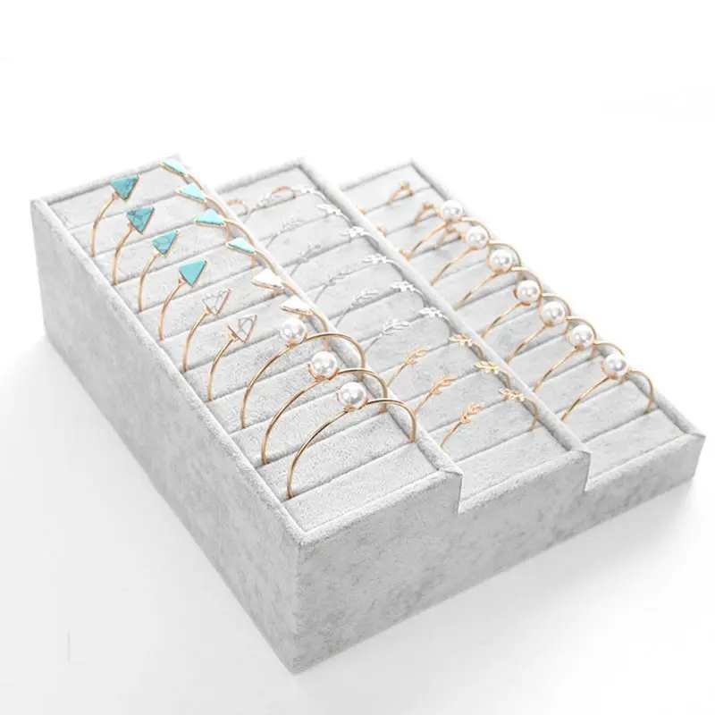 The Multi-level Design Simple Portable Triple Bracelet Holder Jewelry Display Stand Rings Storage Organizer
The Multi-level Design Simple Portable Triple Bracelet Holder Jewelry Display Stand Rings Storage Organizer