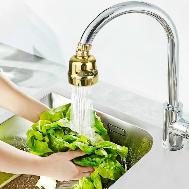 1Pcs Kitchen Gold Faucet Rotatable Bubbler Shower Head Splashproof Chlorine Removal water filter Nozzle tap accessories
1Pcs Kitchen Gold Faucet Rotatable Bubbler Shower Head Splashproof Chlorine Removal water filter Nozzle tap accessories