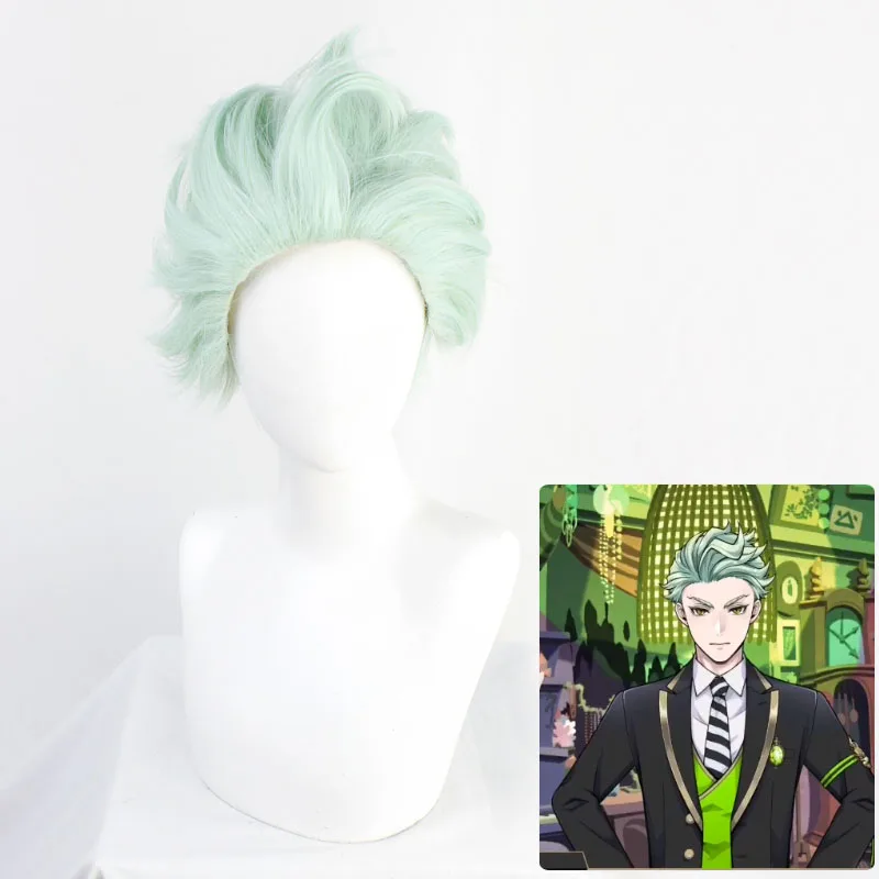 Twisted Wonderland Sebek Cosplay Light Green Short Heat Resistant Synthetic Hair Halloween Carnival Role Play + Free Wig Cap
Twisted Wonderland Sebek Cosplay Light Green Short Heat Resistant Synthetic Hair Halloween Carnival Role Play + Free Wig Cap