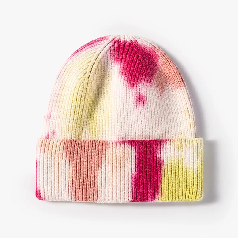 Autumn Winter Tie-dye Knitted Hat Women Europe Outdoor Hip-hop Warmth Without Eaves Cold Hat Men's Woolen Hat
Autumn Winter Tie-dye Knitted Hat Women Europe Outdoor Hip-hop Warmth Without Eaves Cold Hat Men's Woolen Hat