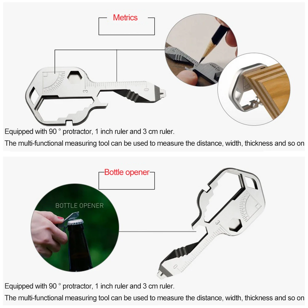 24 in 1 keychain multifunction carabiner gear clip pocket quickdraw multipurpose gadget multitool multi keytool Outdoor Portable
24 in 1 keychain multifunction carabiner gear clip pocket quickdraw multipurpose gadget multitool multi keytool Outdoor Portable