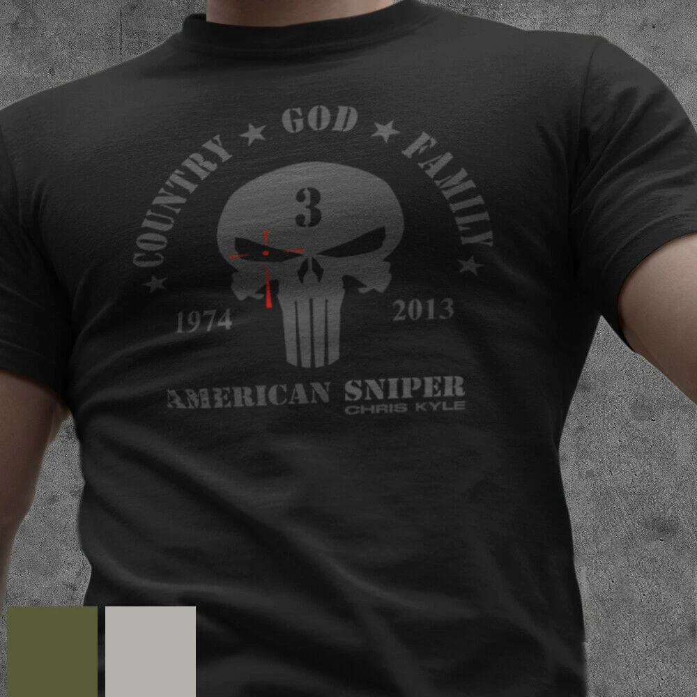 Chris Kyle American Sniper Navy Seals Team 3 US Special Forces T-Shirt. Summer Cotton Short Sleeve O-Neck Mens T Shirt New S-3XL
Chris Kyle American Sniper Navy Seals Team 3 US Special Forces T-Shirt. Summer Cotton Short Sleeve O-Neck Mens T Shirt New S-3XL