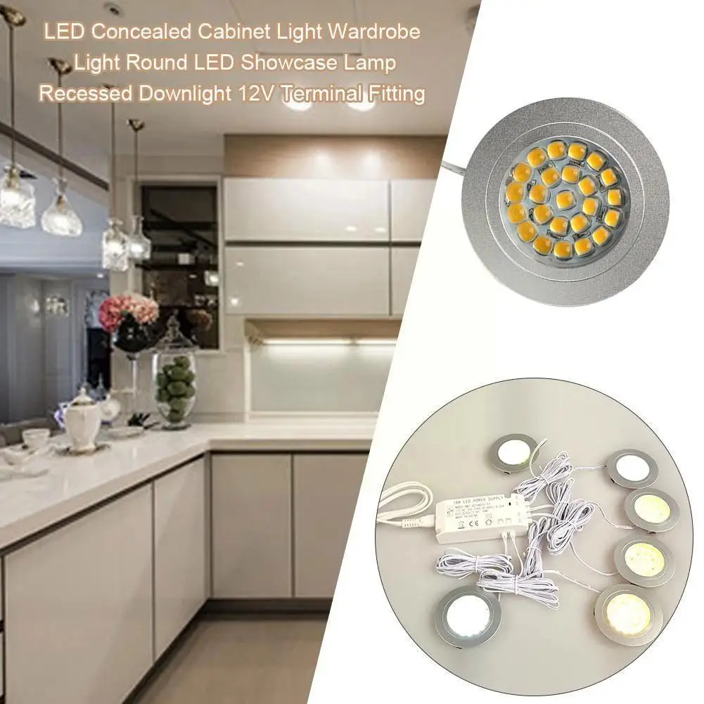 LED Round Cabinet Light 12V Is Not Waterproof Induction Wine Light Embedded Cabinet Spotlight Lighting Light Hotel Engineer Q4T9
LED Round Cabinet Light 12V Is Not Waterproof Induction Wine Light Embedded Cabinet Spotlight Lighting Light Hotel Engineer Q4T9
