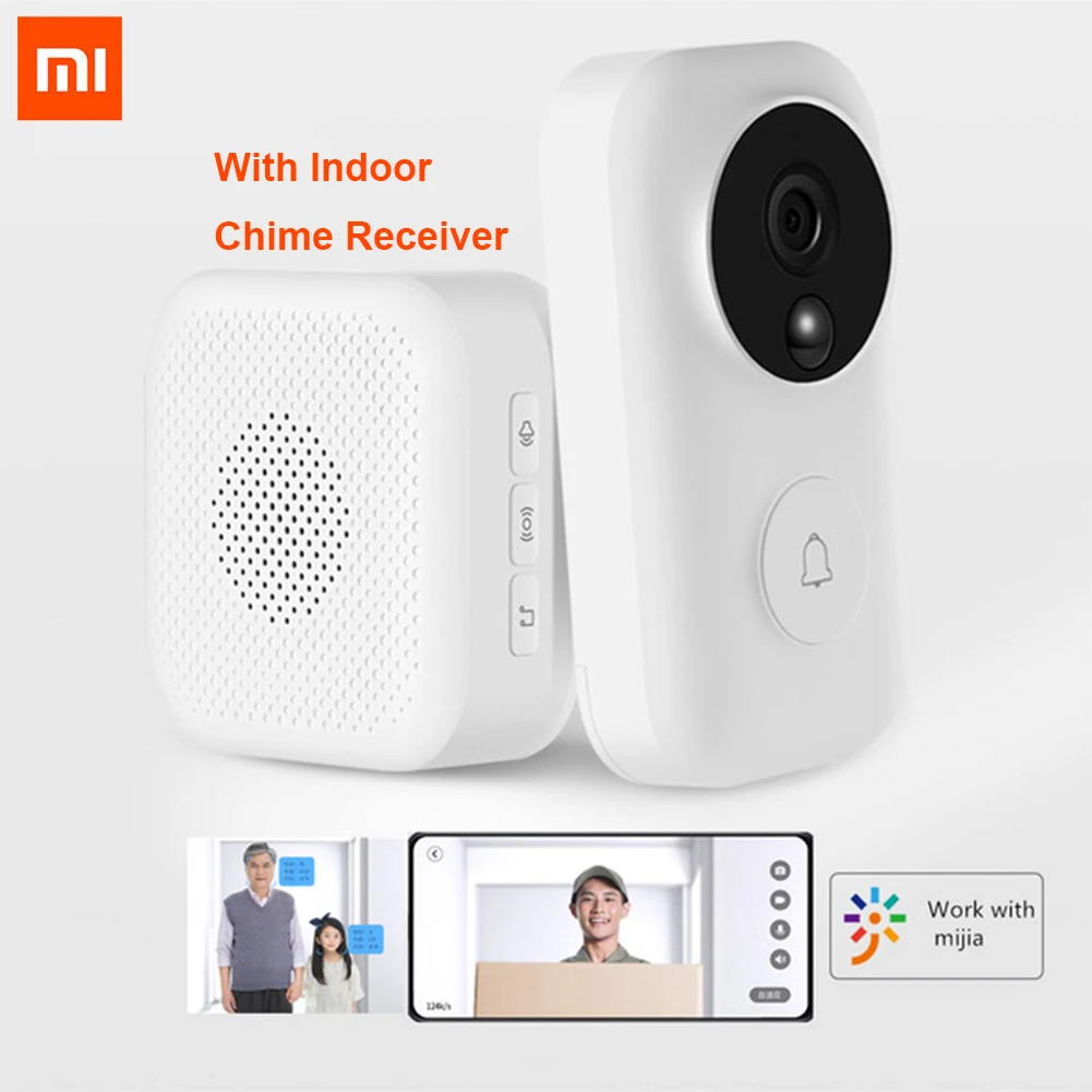 Xiaomi Zero видео дверной звонок набор ИИ распознавание лица 720P ИК Ночное Видение Обнаружение движения SMS Push внутренняя связь бесплатное Облачно...
Xiaomi Zero видео дверной звонок набор ИИ распознавание лица 720P ИК Ночное Видение Обнаружение движения SMS Push внутренняя связь бесплатное Облачно...