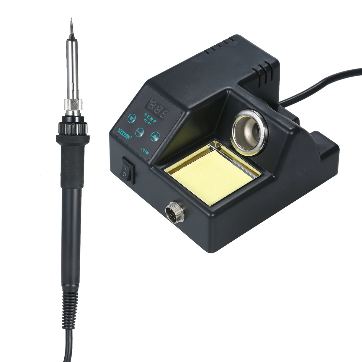 60W Soldering Station with Constant Temperature Welding Tool Industrial Soldering Gun for Phone PCB IC Welding Attached
60W Soldering Station with Constant Temperature Welding Tool Industrial Soldering Gun for Phone PCB IC Welding Attached