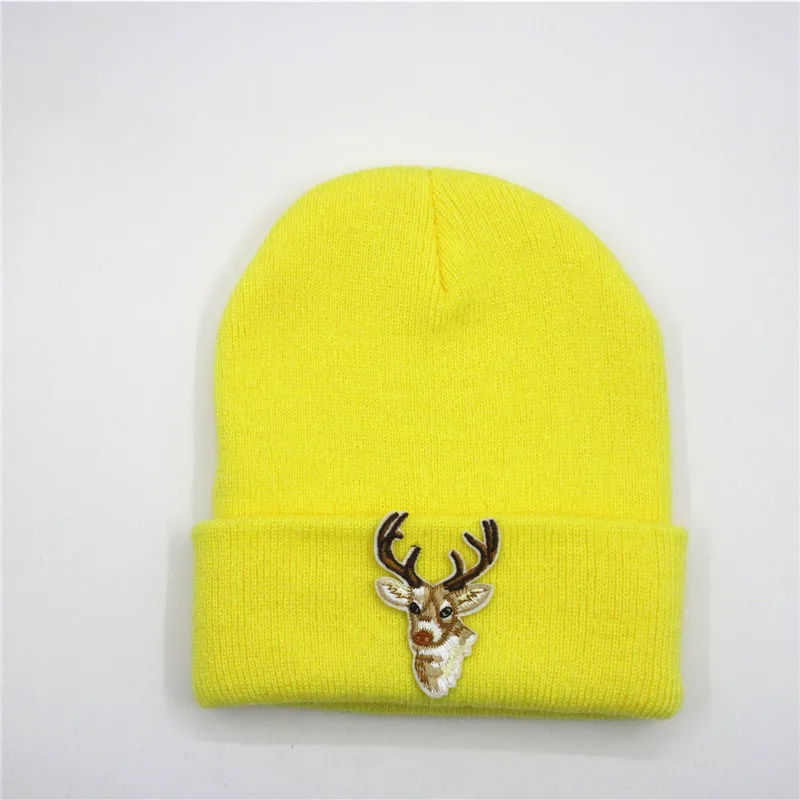 2020 Deer Animals Embroidery Thicken Knitted Hat Winter Warm Hat Skullies Cap Beanie Hat for Men and Women 245
2020 Deer Animals Embroidery Thicken Knitted Hat Winter Warm Hat Skullies Cap Beanie Hat for Men and Women 245