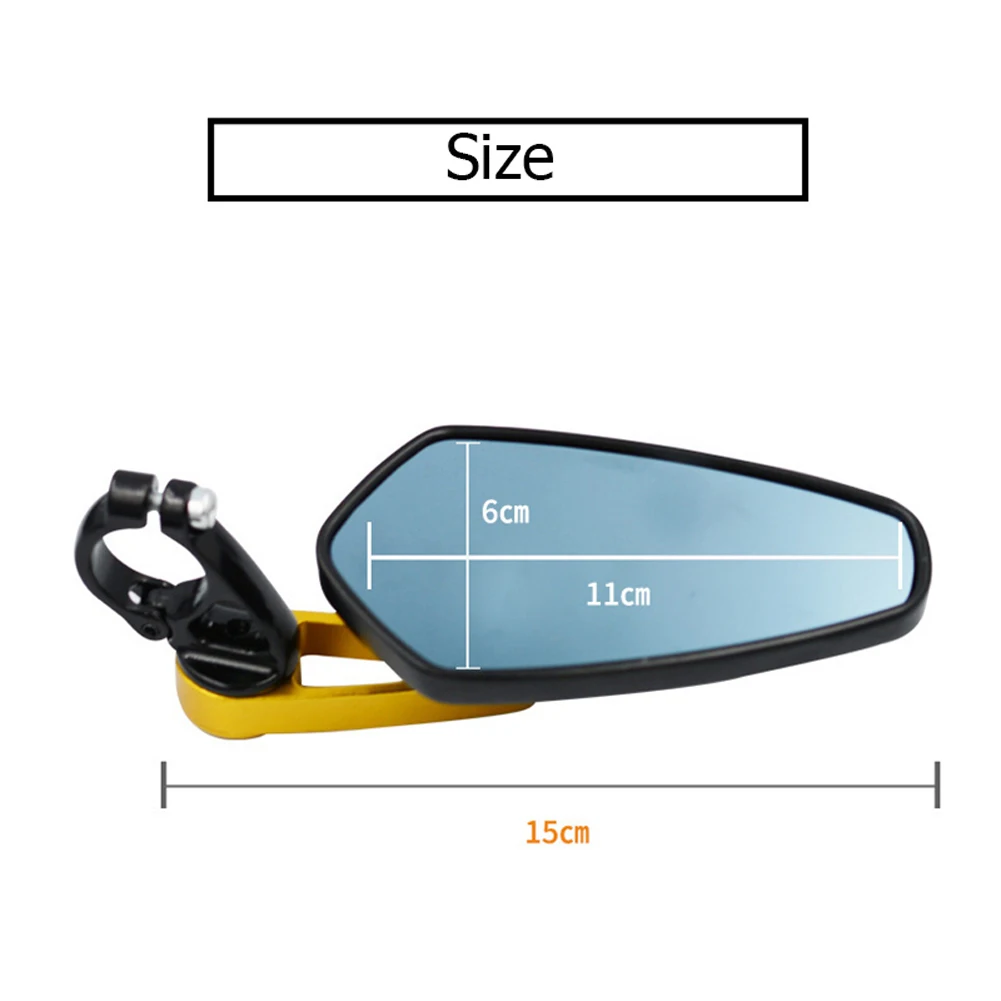1 Pair 7/8 "22mm Motorcycle Aluminum Bar End Rearview Mirrors Universal Motorcycle Handlebar Rearview Mirrors
1 Pair 7/8 "22mm Motorcycle Aluminum Bar End Rearview Mirrors Universal Motorcycle Handlebar Rearview Mirrors