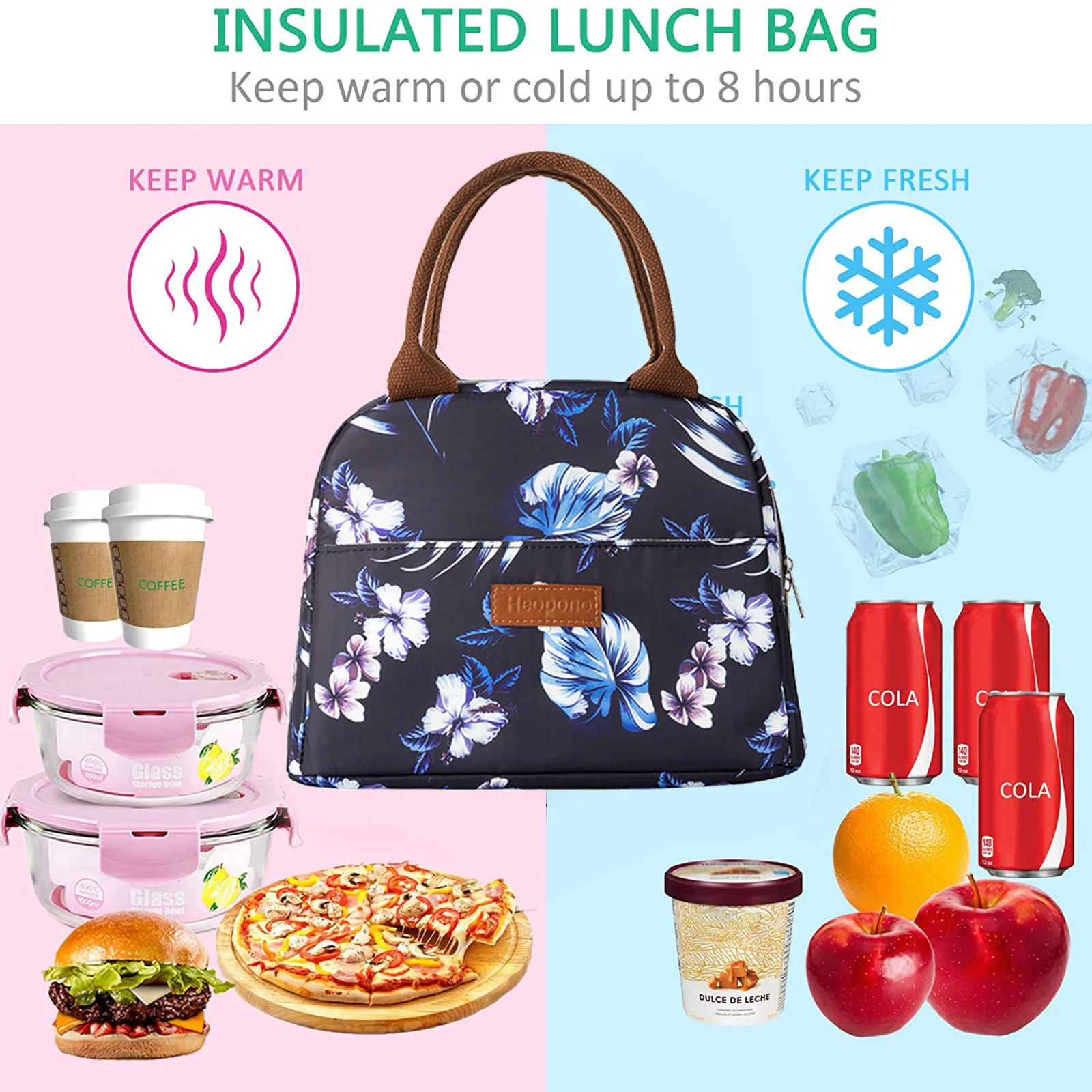 Fashion New Portable Waterproof Thickness Picnic School Lunch Bag Office Functional Fresh Women Convenient Lunch Box Food Bags
Fashion New Portable Waterproof Thickness Picnic School Lunch Bag Office Functional Fresh Women Convenient Lunch Box Food Bags