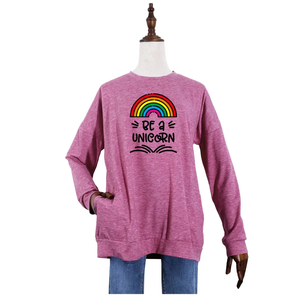 Batwing coat pocket rainbow printing easing round collar set of long sleeve T-shirt who clothes during the spring and autumn
Batwing coat pocket rainbow printing easing round collar set of long sleeve T-shirt who clothes during the spring and autumn