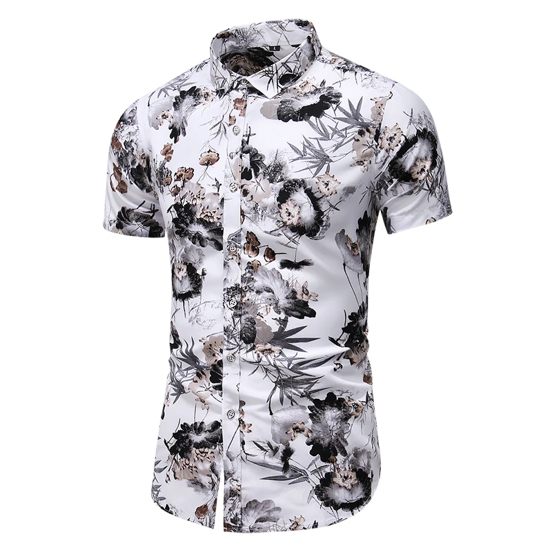 Men's Hawaiian Shirt 2020 Summer New Fashion Casual Printing Short Sleeve Flower Shirt Male Brand Clothes Plus Size 5XL 6XL 7XL
Men's Hawaiian Shirt 2020 Summer New Fashion Casual Printing Short Sleeve Flower Shirt Male Brand Clothes Plus Size 5XL 6XL 7XL