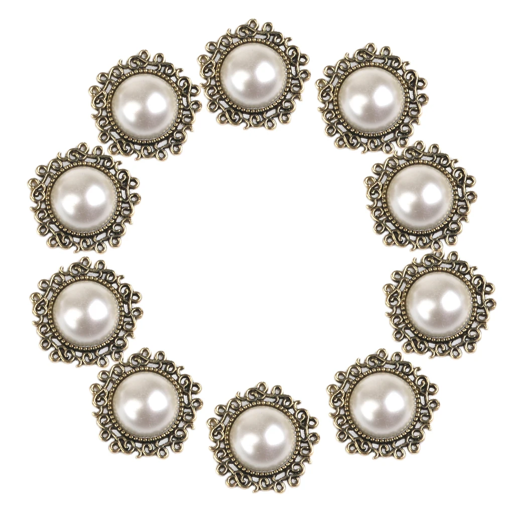 Phenovo 10x Faux Crystal Pearl Button Flatback Decoration DIY Wedding Crafts 25mm Beige
Phenovo 10x Faux Crystal Pearl Button Flatback Decoration DIY Wedding Crafts 25mm Beige