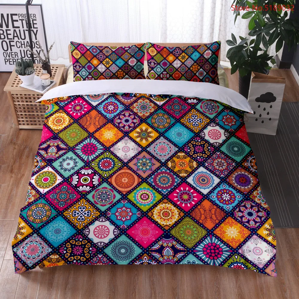 Bohemian Pattern Duvet Cover 2/3 Piece Teens Boys Bedroom Decor Luxury Bed Linen Sets 3d Print Bed Comforter Cover Pillowcase
Bohemian Pattern Duvet Cover 2/3 Piece Teens Boys Bedroom Decor Luxury Bed Linen Sets 3d Print Bed Comforter Cover Pillowcase