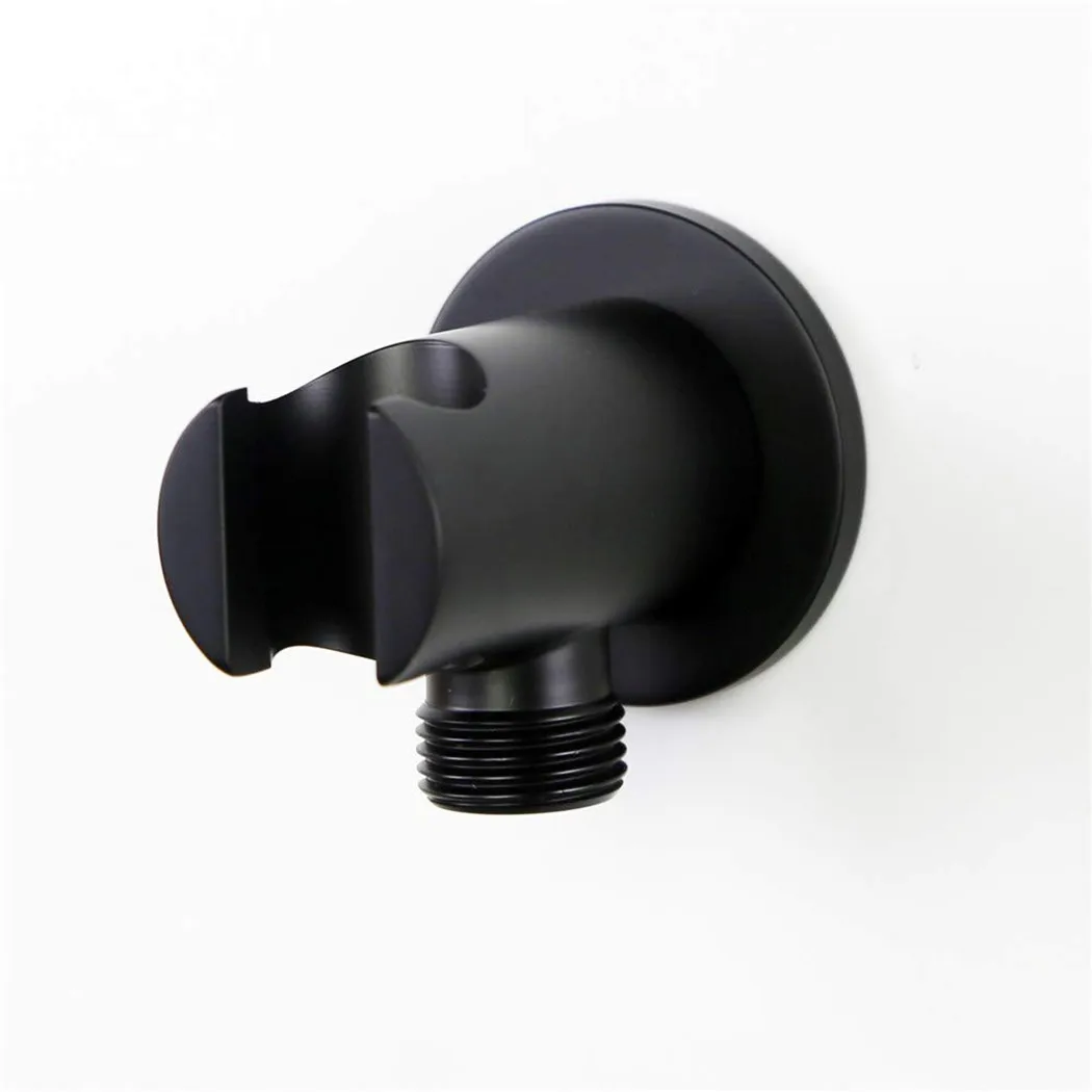 1PC Wall Mounted Brass Shower Head Handset Holder Kit Round Bracket Matt Black Standard 1/2 Inch Connection Bathroom Accessories
1PC Wall Mounted Brass Shower Head Handset Holder Kit Round Bracket Matt Black Standard 1/2 Inch Connection Bathroom Accessories