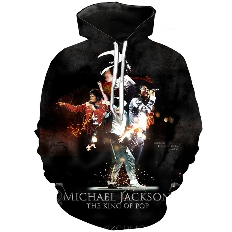 2021 New Fashion Singer Michael Jackson 3D Print Harajuku Hoodie Sweatshirt Unisex Hipster Autumn Oversized Hoodies Tops
2021 New Fashion Singer Michael Jackson 3D Print Harajuku Hoodie Sweatshirt Unisex Hipster Autumn Oversized Hoodies Tops