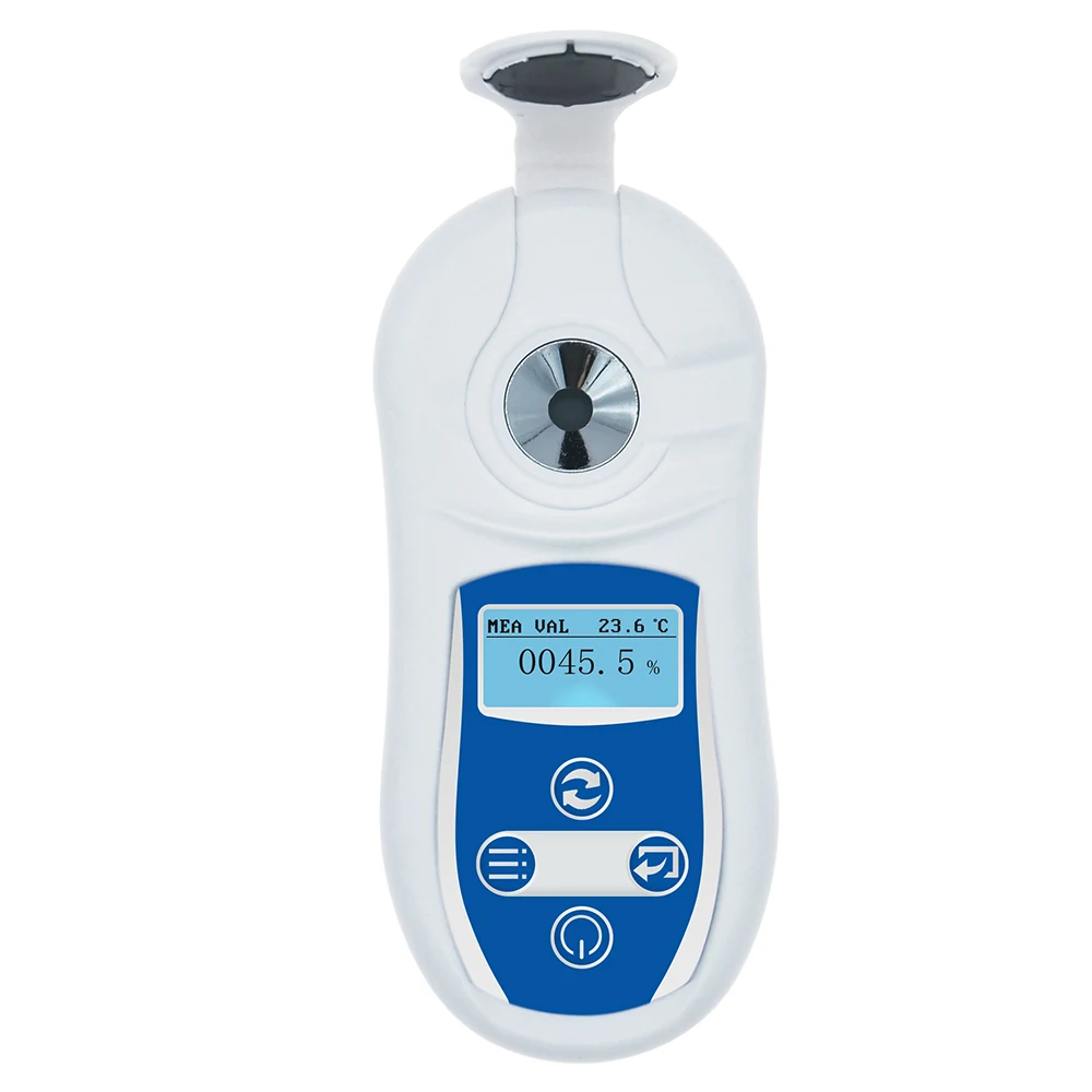 LCD Handheld digital Brix Meter 0-53% high quality Refractormeter Sugar Meter tester
LCD Handheld digital Brix Meter 0-53% high quality Refractormeter Sugar Meter tester