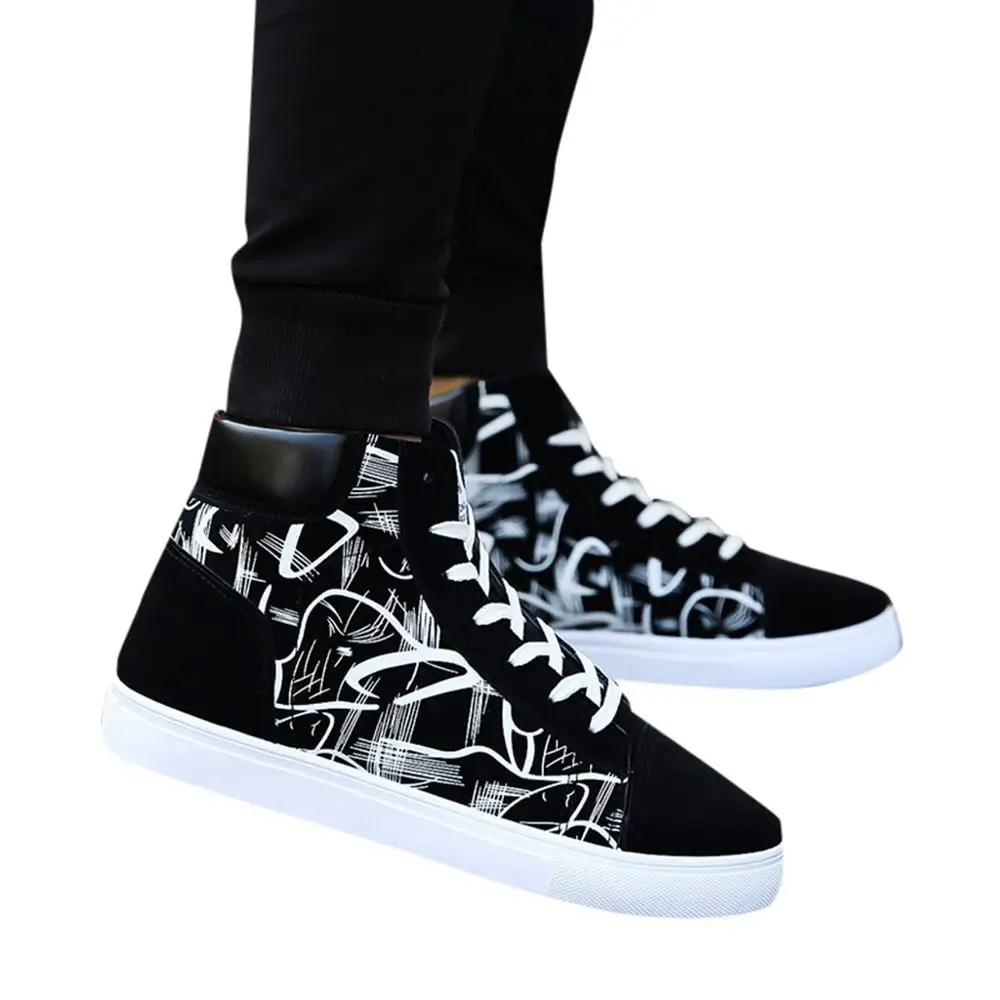 2020 Newest Men's Summer of Han Edition Vogue Student Board High-top Casual Shoes Casual Shoes Men Sneakers Sport Shoes Men
2020 Newest Men's Summer of Han Edition Vogue Student Board High-top Casual Shoes Casual Shoes Men Sneakers Sport Shoes Men