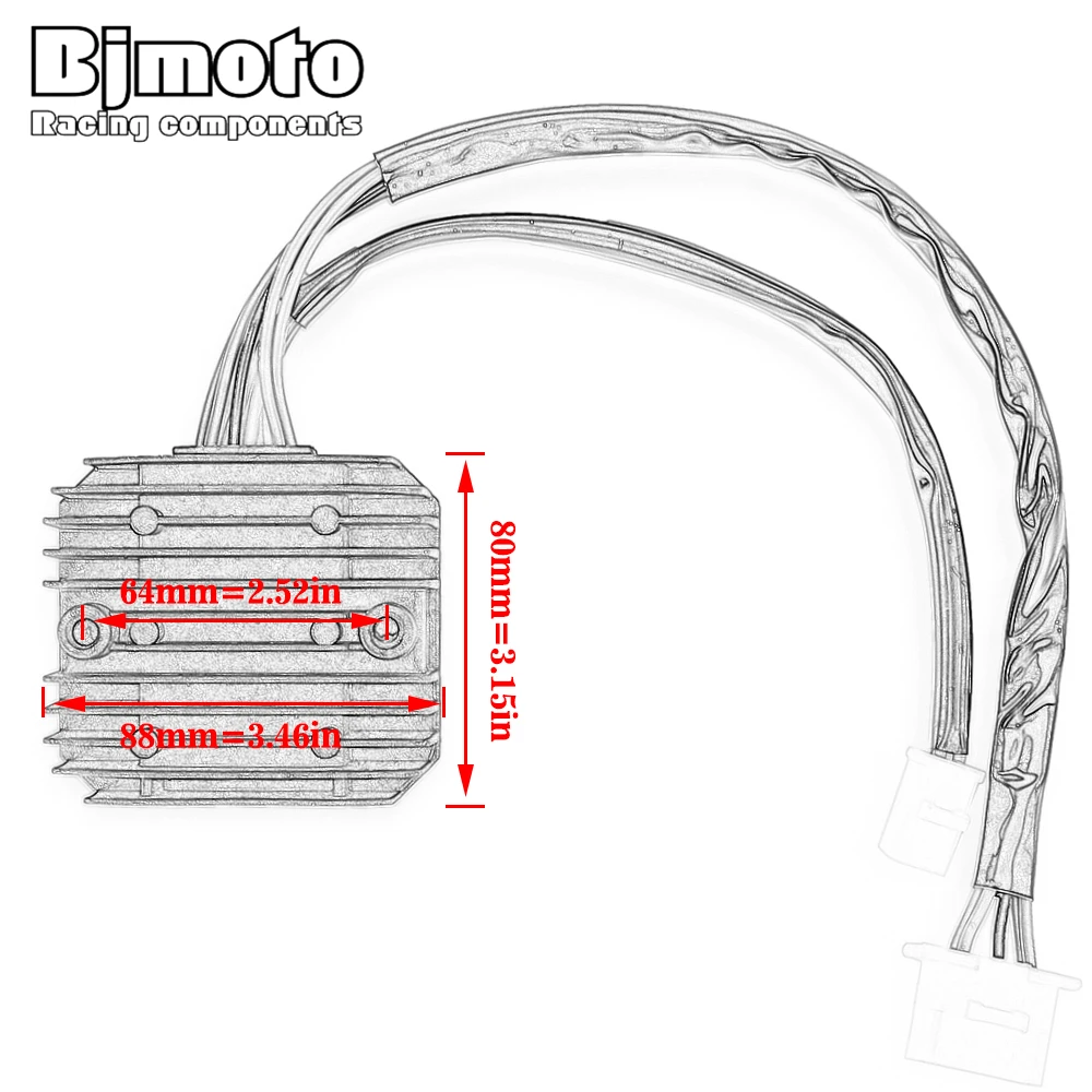 

31600-MG7-750/000 Voltage Regulator Rectifier For Honda XLV750 XLV750R 31600-MA1-008 XLV 750 750R 750 R XLV-750 1983 1984 1985