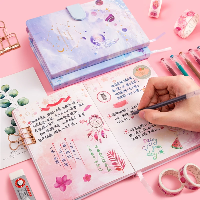 Japanese Hand Ledger Tools And Materials Complete Set Of Simple Ins Wind Lovely Girl Heart Thickened Grid Little Fairy Notebook
Japanese Hand Ledger Tools And Materials Complete Set Of Simple Ins Wind Lovely Girl Heart Thickened Grid Little Fairy Notebook