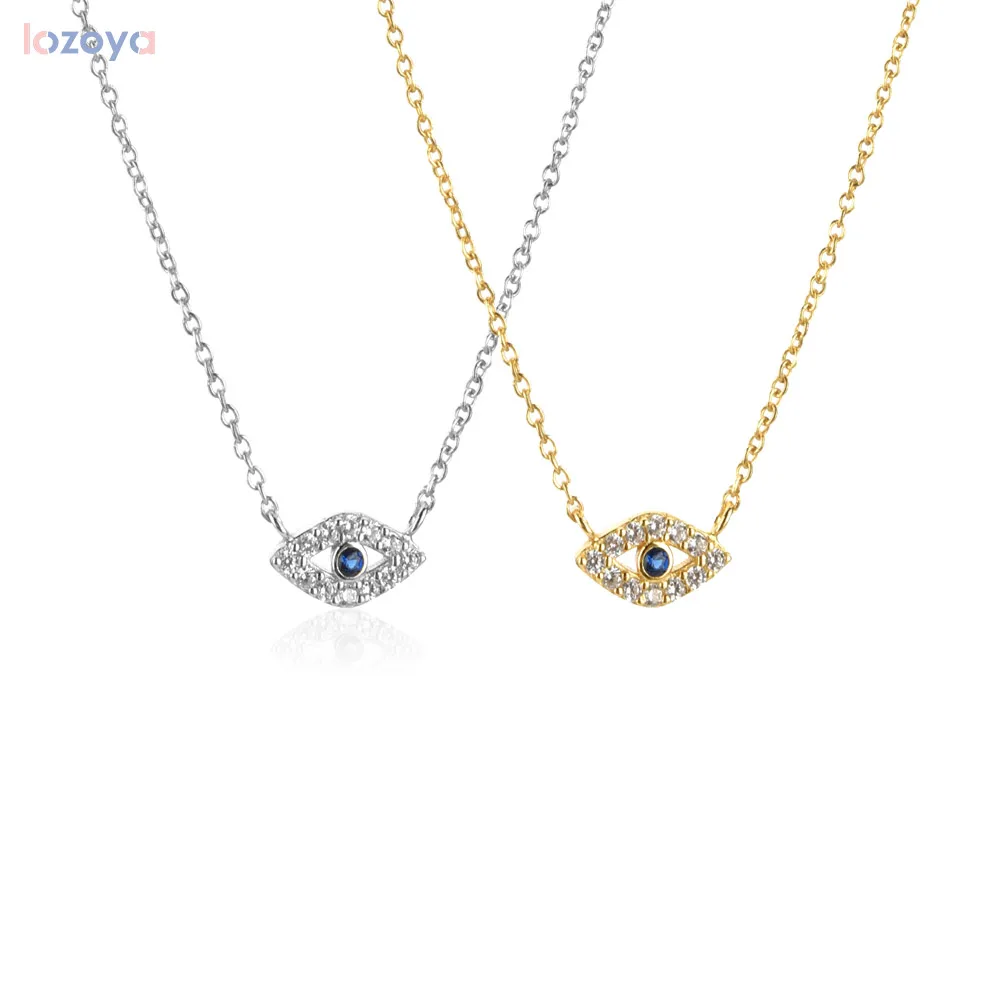 LOZOYA зимнее ожерелье из стерлингового серебра 925 пробы Длинная цепочка Роскошный Серебряный Золотой Locky Eye синий CZ кулон ювелирные изделия Кристалл Модные ювелирные изделия 
LOZOYA зимнее ожерелье из стерлингового серебра 925 пробы Длинная цепочка Роскошный Серебряный Золотой Locky Eye синий CZ кулон ювелирные изделия Кристалл Модные ювелирные изделия