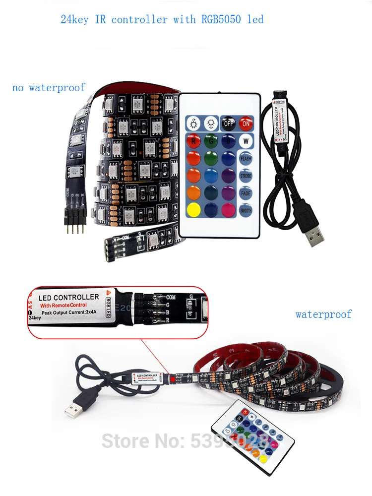 USB Led Strip for TV Background Light Suit Low Voltage 5v Usb Interface 5050RGB Light with Led Strip Lamp Tape And Controller
USB Led Strip for TV Background Light Suit Low Voltage 5v Usb Interface 5050RGB Light with Led Strip Lamp Tape And Controller