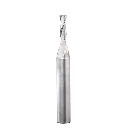 D-U2110 2 Flutes Up Cut CNC Spiral Router bit Solid Carbide with 1/8" X 1/2" X 1/4" X 2 Shank 1/4"
D-U2110 2 Flutes Up Cut CNC Spiral Router bit Solid Carbide with 1/8" X 1/2" X 1/4" X 2 Shank 1/4"