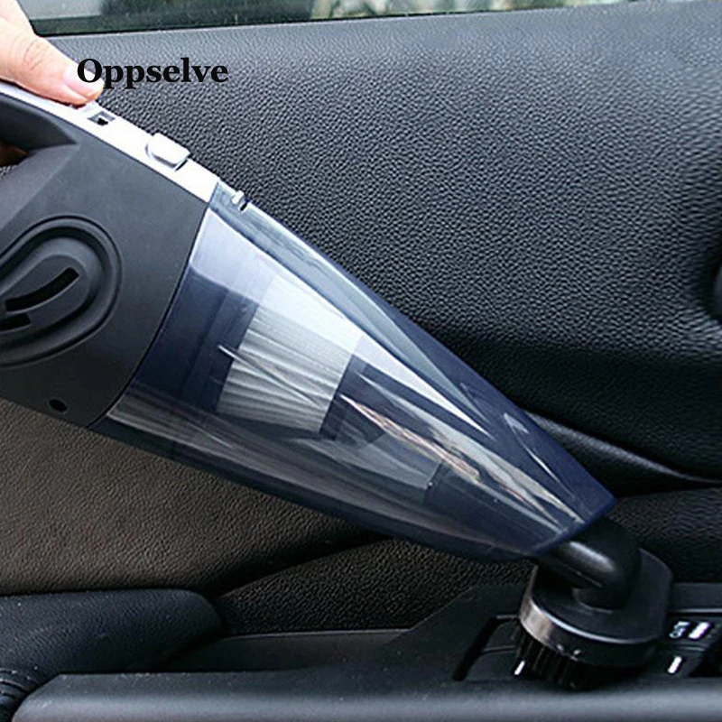 

Oppselve Handheld Wireless Vacuum Powerful Cyclone Suction Rechargeable Car Vacuum Cleaner Wet Dry Auto Portable for Car Home PC