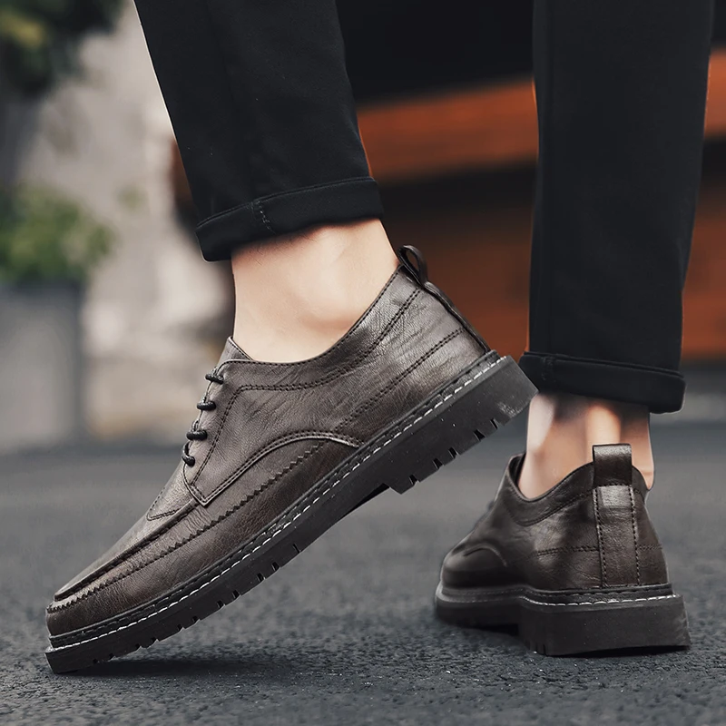 Zapatos De Cuero Hombre Casual Leather Shoes Men Classic Fashion Sneakers Autumn Men's Flat For Mens Outdoor
Zapatos De Cuero Hombre Casual Leather Shoes Men Classic Fashion Sneakers Autumn Men's Flat For Mens Outdoor