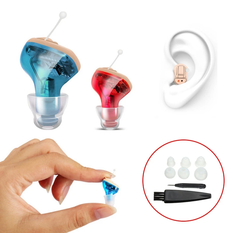 Hearing Aids Small Inner Ear Invisible Hearing Aid Adjustable Wireless Mini CIC Left/right Ear Best Sound Amplifier Dropshipping
Hearing Aids Small Inner Ear Invisible Hearing Aid Adjustable Wireless Mini CIC Left/right Ear Best Sound Amplifier Dropshipping
