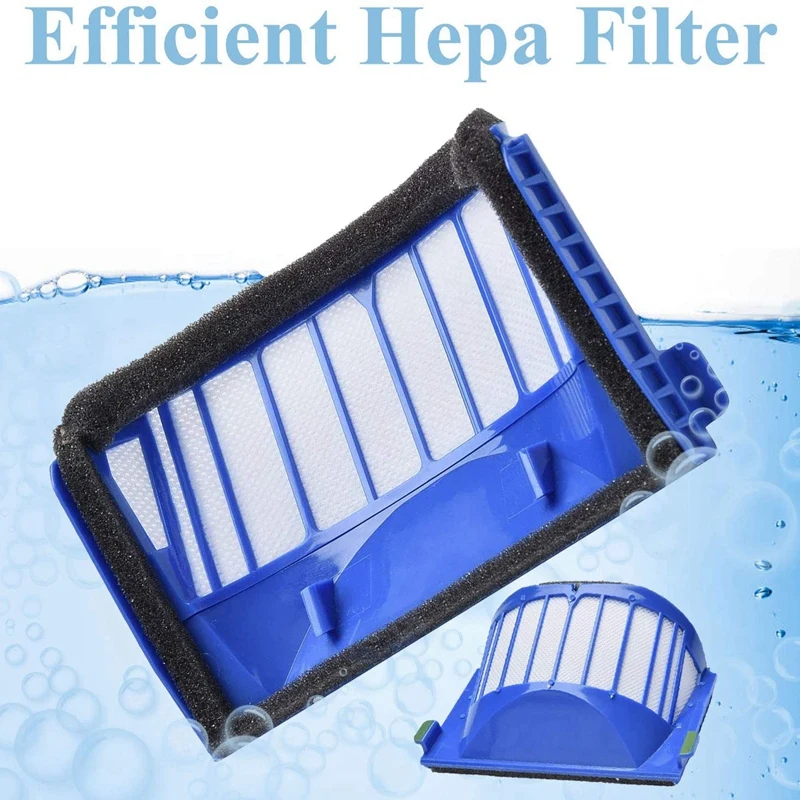24Pcs Replacement Parts for IRobot Roomba 600 500 Series Vacuum Cleaner,8 Filter 8 Side Brush 3 Bristle & 3 Beater Brush
24Pcs Replacement Parts for IRobot Roomba 600 500 Series Vacuum Cleaner,8 Filter 8 Side Brush 3 Bristle & 3 Beater Brush