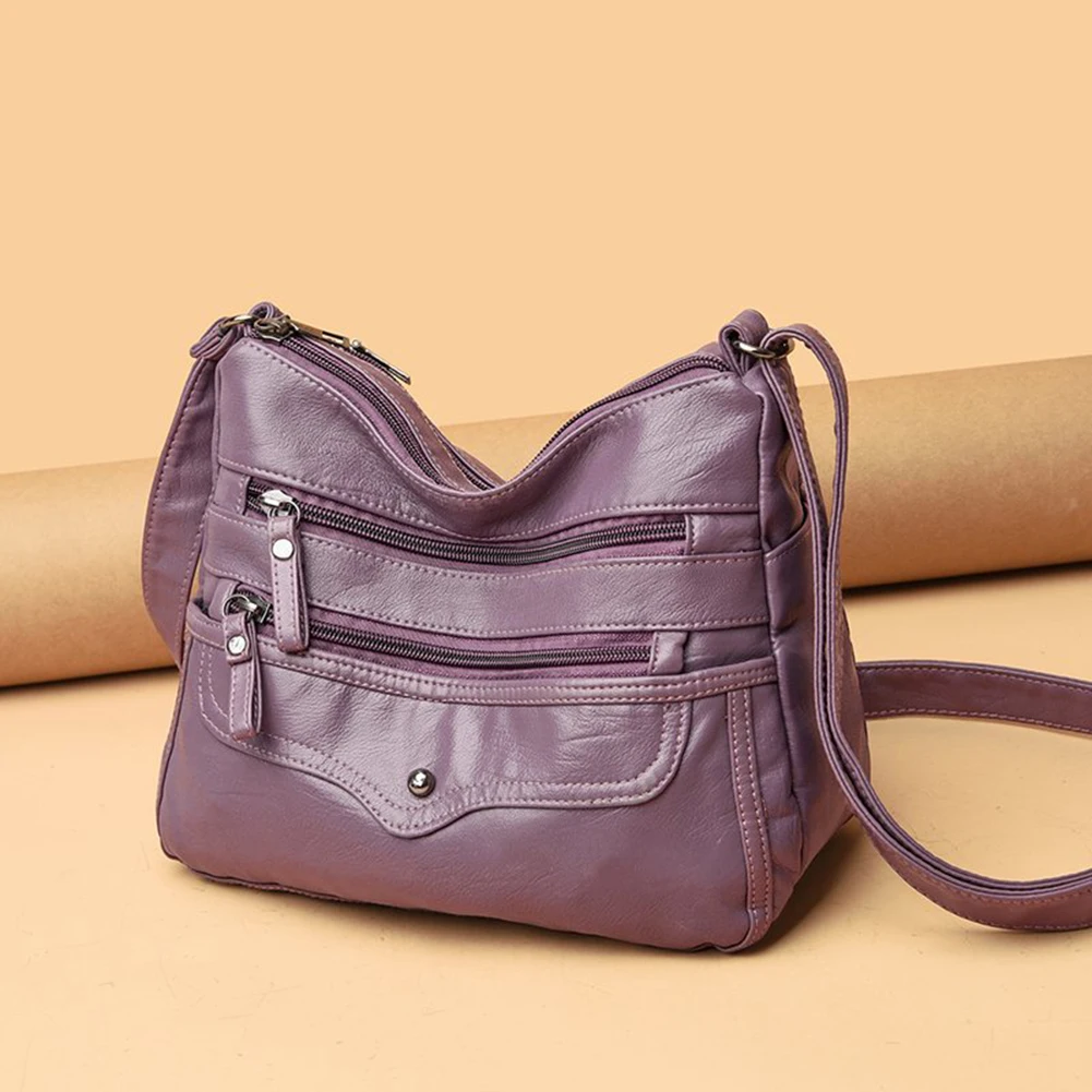 Сумка на плечо Женская многослойная из экокожи, однотонный мессенджер в стиле ретро, вместительная сумочка для отдыха
Сумка на плечо Женская многослойная из экокожи, однотонный мессенджер в стиле ретро, вместительная сумочка для отдыха