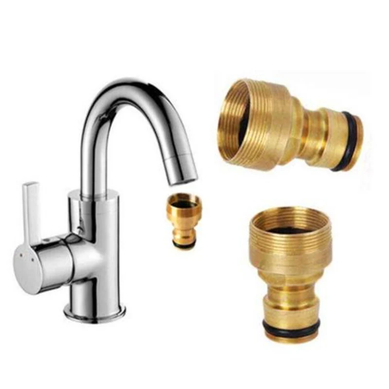 Tools Water Pipe Adapters Parts Watering Faucet 4pcs Brass Tap Connector Garden Replacement
Tools Water Pipe Adapters Parts Watering Faucet 4pcs Brass Tap Connector Garden Replacement