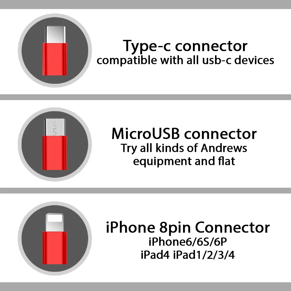 Кабель Micro Type C для iPhone X XS XR 11 Xiaomi 8 9 9SE F1 Huawei P30 P20 Samsung S9 M10 M20 3A провод быстрой зарядки