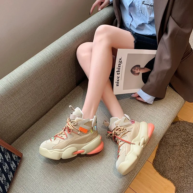 Kiiyilala 2020 New Women Chunky Sneakers Running Shoes Ins Fashion New Female Platform Thick Sole Casual Shoes Woman Sneakers
Kiiyilala 2020 New Women Chunky Sneakers Running Shoes Ins Fashion New Female Platform Thick Sole Casual Shoes Woman Sneakers