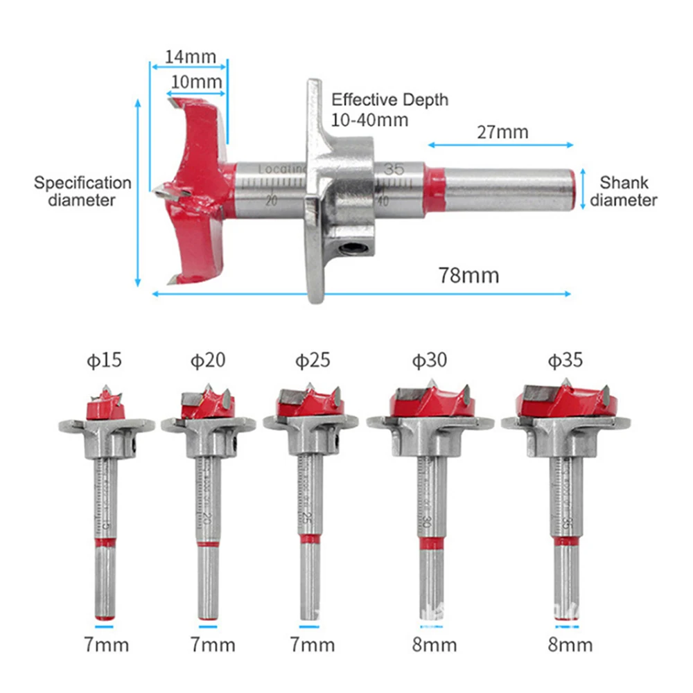 15-35mm 5pcs/set Drill Bit Set Wood Cutter Hex Wrench Woodworking Hole Saw for Power Tools
15-35mm 5pcs/set Drill Bit Set Wood Cutter Hex Wrench Woodworking Hole Saw for Power Tools