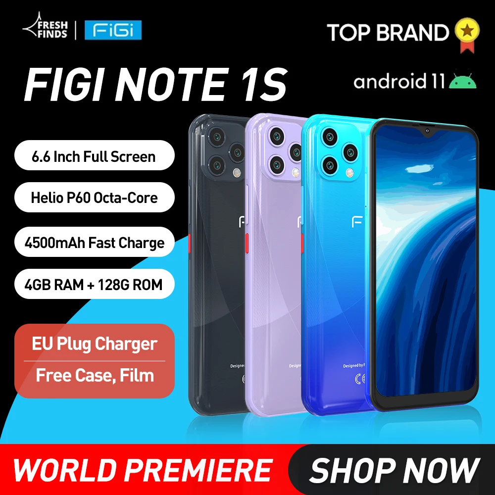 

Мировая премьера FIGI NOTE 1S 6,6 дюймов смартфон Helio P60 Восьмиядерный мобильный телефон 4 Гб RAM 128 ГБ ROM мобильный телефон 4500 мАч Быстрая зарядка