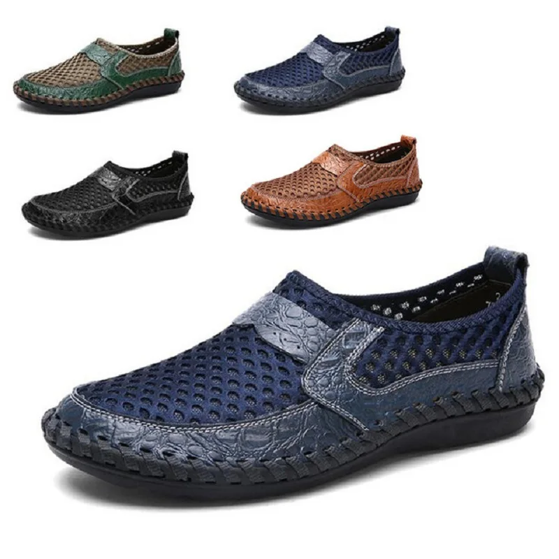 Hot summer men casual shoes cover foot breathable mesh shoes loafers crocodile pattern men soft-soled sports shoes 38-46 sandale
Hot summer men casual shoes cover foot breathable mesh shoes loafers crocodile pattern men soft-soled sports shoes 38-46 sandale