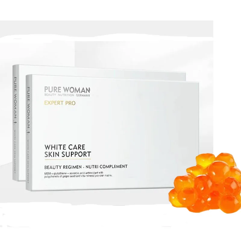 Whitening Brighten skin tone fade yellow and enhance the skin's ability to retain water and lock water,Antioxidant30 pcs / box
Whitening Brighten skin tone fade yellow and enhance the skin's ability to retain water and lock water,Antioxidant30 pcs / box