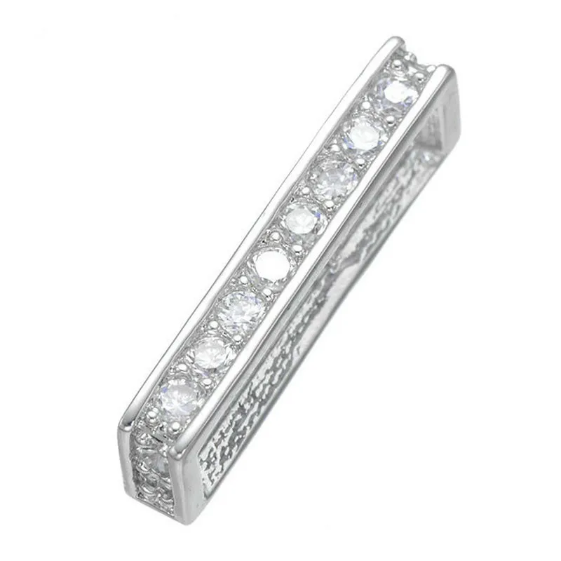 Copper Micro-inlaid Zircon Rectangular Straight Pipe Necklace Bracelet CZ Connectors New DIY Handmade Jewelry Making Accessories
Copper Micro-inlaid Zircon Rectangular Straight Pipe Necklace Bracelet CZ Connectors New DIY Handmade Jewelry Making Accessories